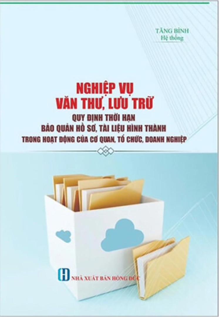Nghiệp vụ văn thư, lưu trữ