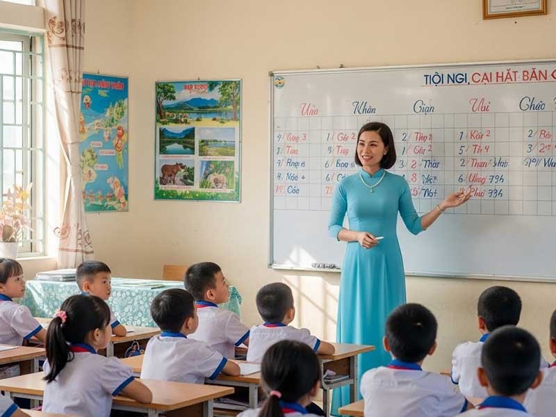 Bai Thu Hoach Giao Vien Tieu Hoc Hang 1 2 3