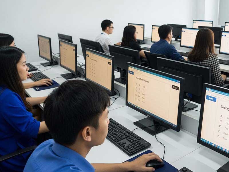 Phan Thi Trac Nghiem Tin Hoc Co Ban Co Thoi Gian 30 Phut