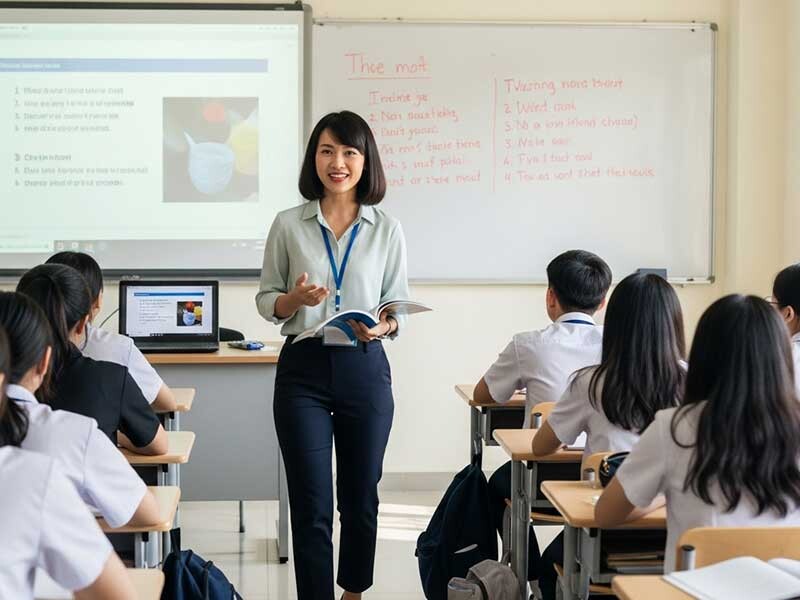 Van Bang 2 Ngon Ngu Anh Lam Giao Vien Tieng Anh